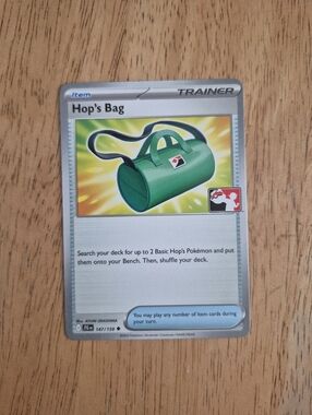 QTY 2 Pokemon Hop's Bag Trainer Item Card